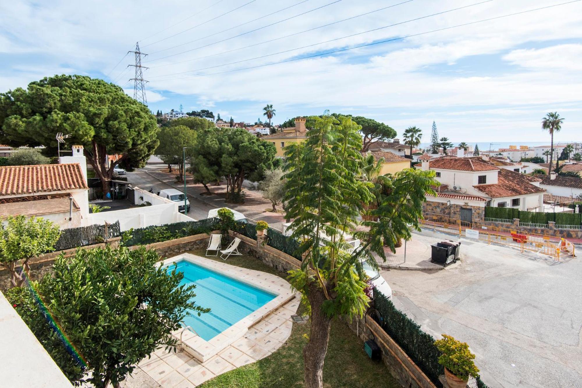 Queen Of The Ocean Villa: Stately Style House With Pool Malaga Bagian luar foto